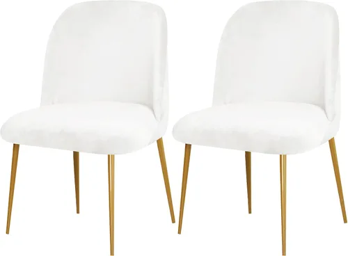 Miniatura 27 de Gollense Fundas de silla con respaldo curvado para comedor, fundas modernas de mediados de siglo, protector de asiento de silla semicírculo
