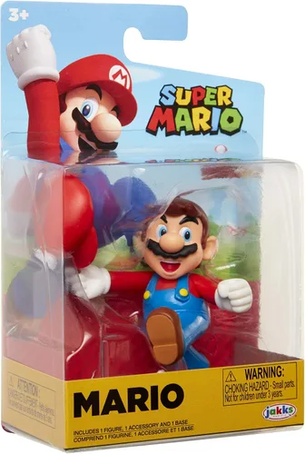 Miniatura 8 de Super Mario Figura de acción de 2.5 pulgadas, sombrero de inclinación de Mario juguete coleccionable