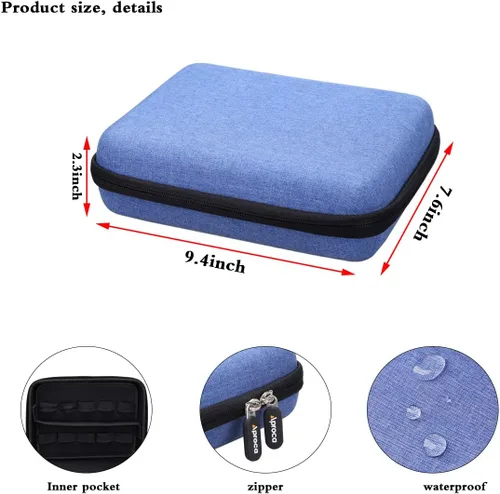 Miniatura 5 de Aproca Funda compatible con Hot Wheels/Matchbox Toy Cars & Trucks, paquete de 20, bolsa de almacenamiento portátil para autos (solo funda)