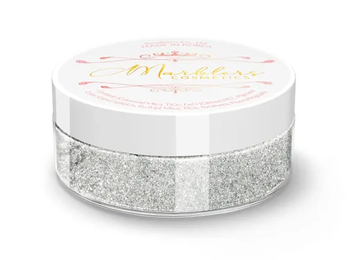 Miniatura 126 de MARBLERS Brillantina de forma gruesa de grado cosmético [estrella] 0.11 onzas (0.11 oz) Escamas No tóxica Vegana Libre de crueldad animal