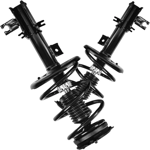 Miniatura 9 de Puntales de amortiguador de repuesto, conjunto completo delantero en pareja, compatible con Nissan Altima 2013-2018 172901/172902 Negro