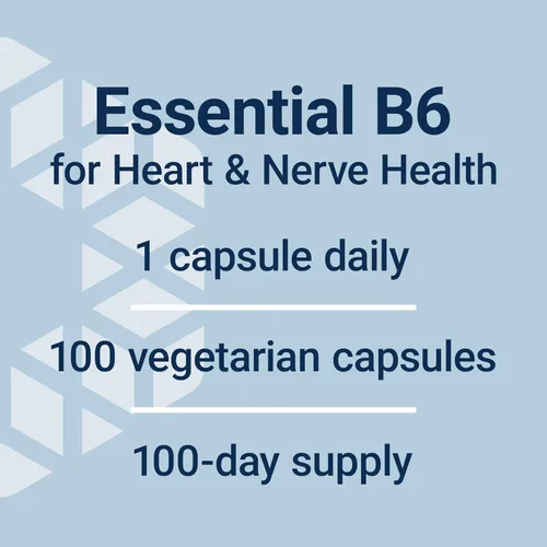 Miniatura 5 de Life Extension Vitamina B6, 250 mg, alta potencia, salud cardiovascular, salud neurológica, salud ocular, función renal saludable, sin gluten, sin