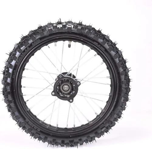 Miniatura 3 de Neumático Knobby de 1.85x12 60/100-14 delantero y 1.4x14 80/100-12 para motocross/pit bike/monkey bike/70/90/110/125/140/150/160cc scooter
