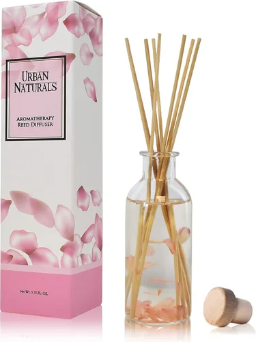 Miniatura 26 de Urban Naturals Amber & Lavender - Juego de difusor con varillas aromáticas Colección de aromaterapia (Awaken + Renew) Mind & Body Ambientador