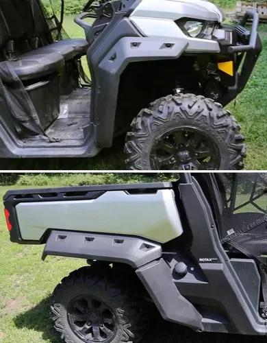 Miniatura 5 de KEMIMOTO Guardabarros compatibles con Can Am Defender HD 5/HD8/HD10 y Defender MAX 2016-2026, protectores de barro extendidos delanteros y traseros