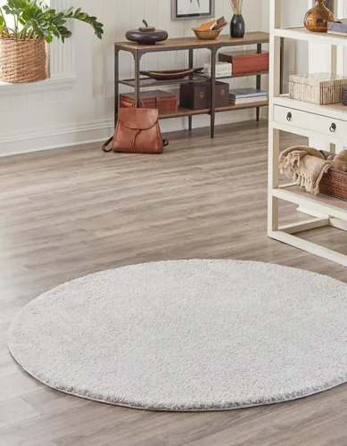 Miniatura 28 de Unique Loom Shaggy Chic Collection - Alfombra de área lanuda (9 pies 4 pulgadas x 12 pies 2 pulgadas, rectangular, color blanco sal marina)