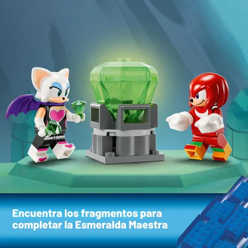 Miniatura 5 de LEGO Sonic The Hedgehog, Set de Construcción de Mech Guardian de Knuckles, Juguete de Sonic para Niños, Figura de Acción de Knuckles Inspirada
