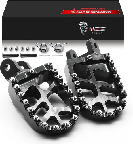 Miniatura 10 de MZS Estriberas eléctricas para motocross compatibles con X3 XXX MX3 MX4 MX5, estriberas Ebike MX más anchas reposapiés resto pedal CNC aluminio negro