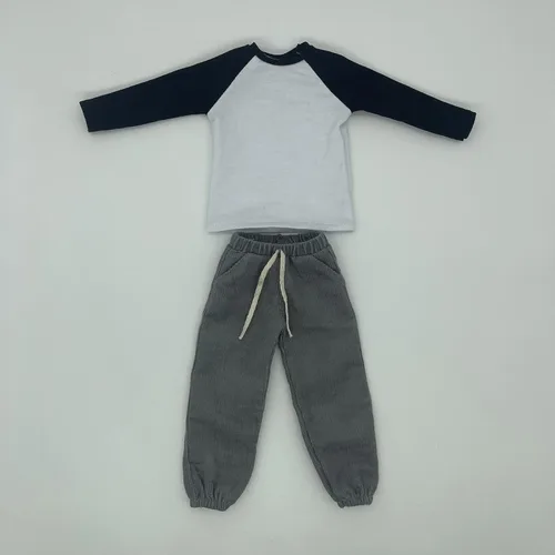 Miniatura 6 de Colaxi Figura masculina a escala 1/6, ropa de muñeca hecha a mano, traje completo, disfraz de figura de acción para figuras de soldados masculinos