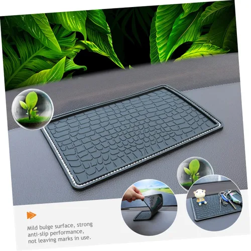 Miniatura 3 de Didiseaon Cojín único del tablero de instrumentos del coche de los accesorios del coche del cojín del teléfono del PVC para el adorno del tablero