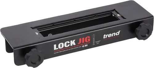 Miniatura 2 de Kit de plantilla de cerradura Trend para fresar rebaje de placa frontal y mortaja, LOCK/JIG