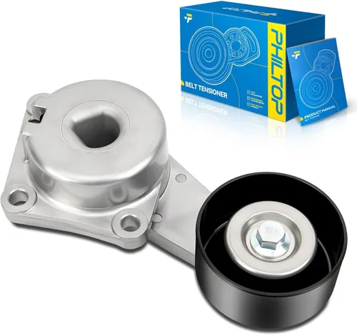 Miniatura 84 de PHILTOP Conjunto de tensor de correa con polea para BMW 325i, X3, X5, Z4, 325Ci, 330Ci, 530i, 525i, 325xi, 330i, 330xi, correa dentada OE #