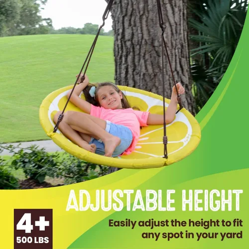 Miniatura 2 de Swurfer Saucer Tree Swing for Kids - Swing Sets for Backyard, Kids Outdoor Play Equipment, 500lbs Weight Capacity, Durable, Heavy Duty Metal Frame