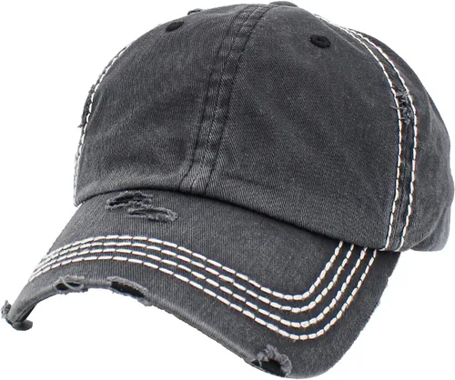 Miniatura 228 de KBETHOS - Gorra de béisbol ajustable, de algodón desgastado, vintage, unisex, estilo polo, camionero, para papá