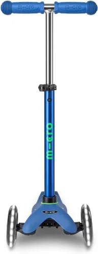 Miniatura 6 de Micro Kickboard Mini scooter LED para niños de 2 a 5 años Niños de hasta 110 libras Diseño de 3 ruedas inclinadas para dirigir Barra en T
