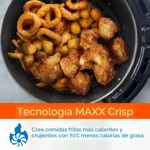 Miniatura 4 de PowerXL Air Fryer 7 QT Maxx Classic, freír al aire extra caliente, cocinar, crujiente, a la parrilla, asar, hornear, acabado de alto brillo