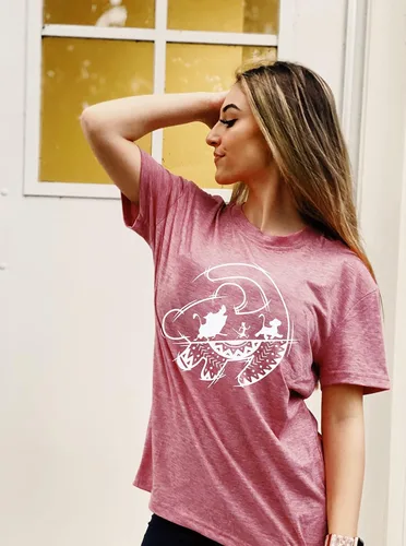 Miniatura 7 de Camisa Mágica para Mujer, Playera del Reino Mágico, Playera de Vacaciones Familiares, Camiseta del Castillo, Cree en la Magia, Tops para Viaje