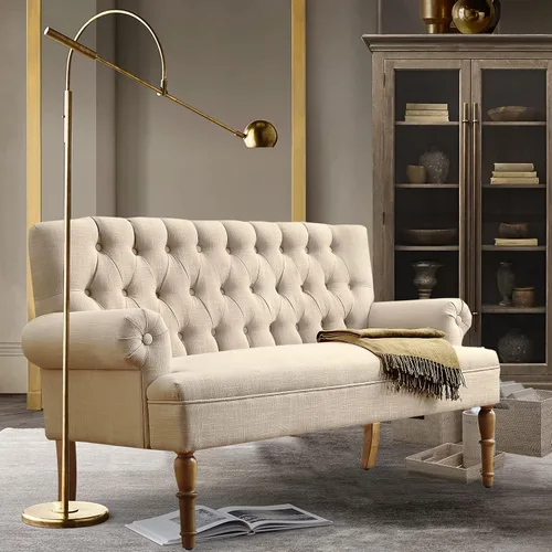Miniatura 9 de Rosevera Celino - Sofá de dos plazas para sala de estar, sofá de dos plazas para sala de estar, sofá en una caja, sofá para sala de estar, sofá