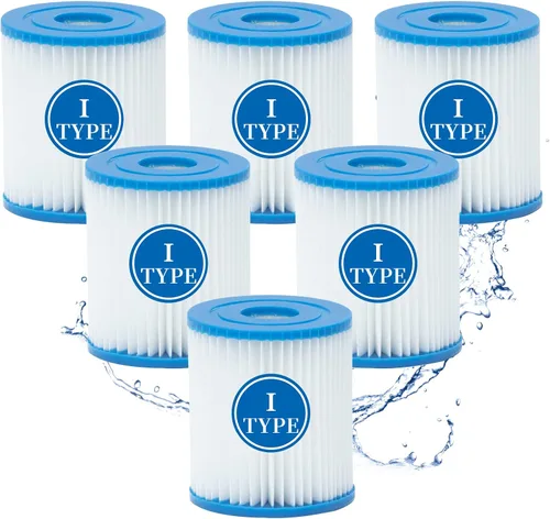 Miniatura 7 de Cartucho de filtro de piscina tipo I, cartucho de filtros de repuesto para 58093, para bomba de filtro RX330 de filtro de piscina, para bombas