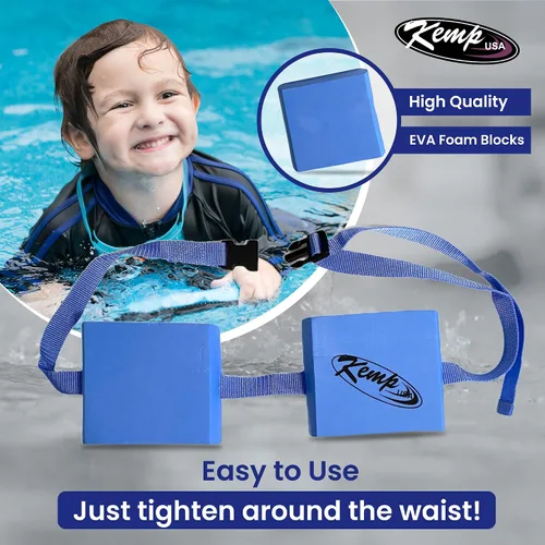 Miniatura 6 de Kemp USA Cinturón flotante Learn 2 para niños