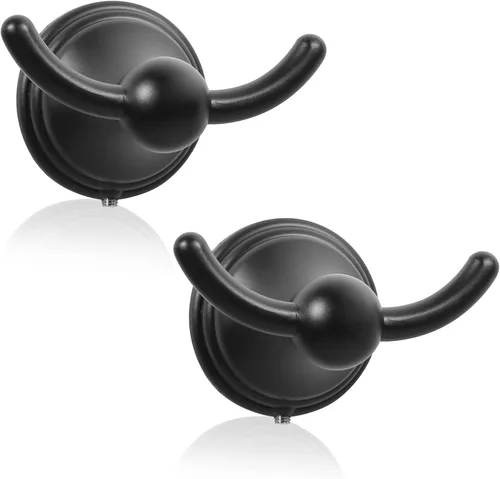 Miniatura 11 de FILTA Juego de accesorios de baño de níquel cepillado, juego de 4 toallas con toallero de 18 o 24 pulgadas Cromo pulido