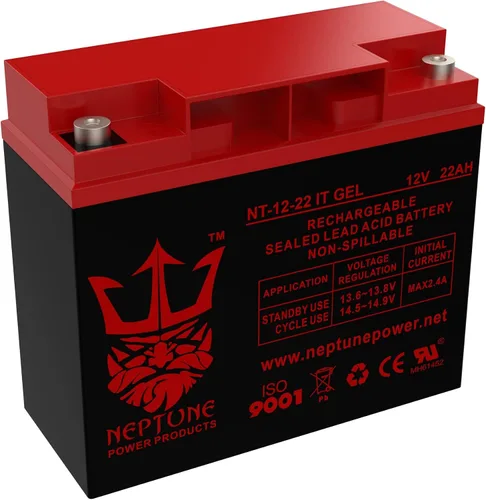 Miniatura 2 de Reemplazo de la batería del gel de 12V 22AH para Jump N Carry JNC105, JNC110, JNC1224 Producto