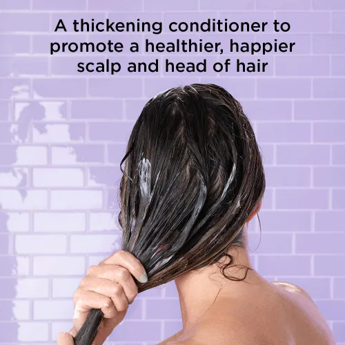 Miniatura 6 de Noughty 97% Natural Get Set Grow Hair Thickening Conditioner, Green Robusta Coffee Granos y Piroctone Olamine para optimizar la salud del cuero