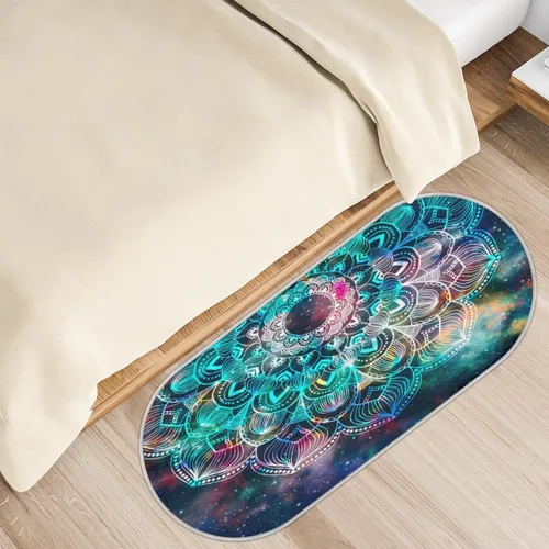 Miniatura 7 de cfpolar Alfombras de baño antideslizantes de girasoles blancos con margaritas blancas, tapete de baño de microfibra absorbente, lavable a máquina
