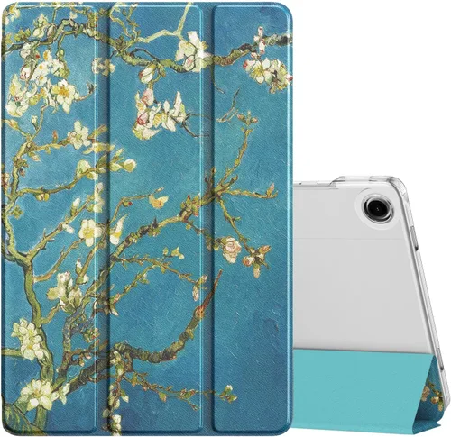 Miniatura 36 de MoKo Funda para Galaxy Tab A9+/A9 Plus de 11 pulgadas 2023, Funda Protectora Inteligente Delgada con Soporte y Carcasa Trasera Translúcida de PC