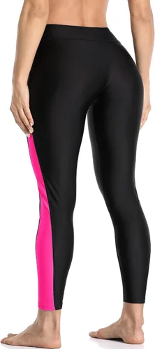 Miniatura 101 de ATTRACO Pantalones de natación de talle alto - Leggings de natación para mujer