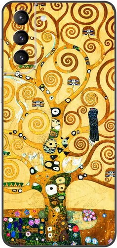 Miniatura 28 de Berkin Arts Funda compatible con Samsung Galaxy S22 Ultra, funda de silicona Art Nouveau Floral Flower (Clematis by Alphonse Mucha)