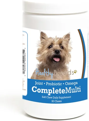 Miniatura 146 de Healthy Breeds Pug todo en uno multivitamínico suave masticable 60