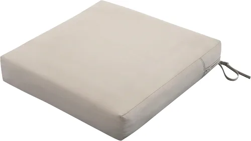 Miniatura 22 de Classic Accessories Ravenna - Cojín rectangular para asiento de patio, Gris topo oscuro