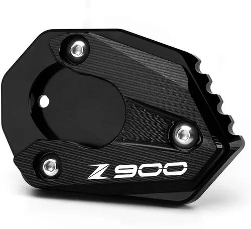 Miniatura 3 de Compatible con Z900 2017-2022 Placa de extensión de soporte CNC para motocicleta, soporte lateral, almohadilla z 900 z900, accesorios (negro)