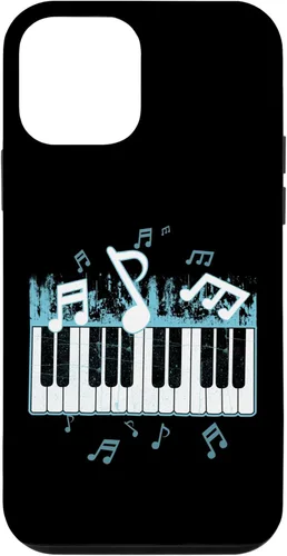 Miniatura 16 de Funda para iPhone 13 Pro Max Piano con teclas musicales y notas