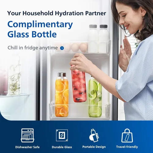 Miniatura 6 de PHILIPS Encimera de filtro de agua de ósmosis inversa, dispensador compacto de 5 etapas con sistema de filtración de agua RO con tecnología
