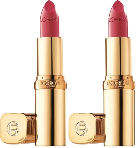 Miniatura 21 de L'Oreal Paris Colour Riche Original - Lápiz labial cremoso e hidratante satinado con aceite de argán y vitamina E, volcánico, 1 unidad