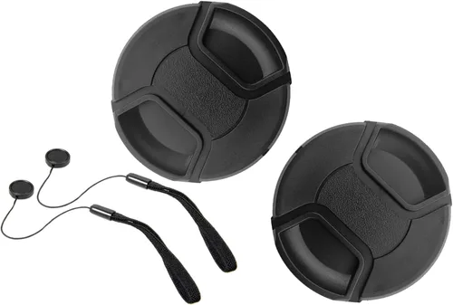 Rebel T7 - Tapa de lente compatible con Canon EF-S 0.709-2.165 in f/3.5-5.6 is II/STM/f/4-5.6 es STM, EF 2.953-11.811 in f/4-5.6 III, EF
