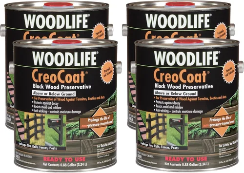 Miniatura 14 de WOODLIFE 1901A-4PK CopperCoat Conservante de madera verde, 0.88 galones, verde, paquete de 4