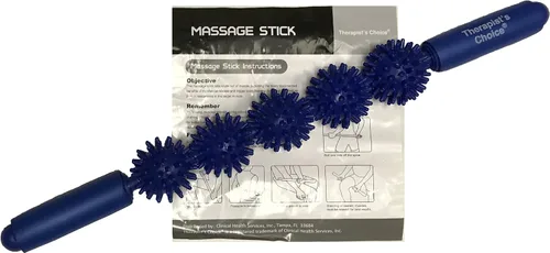 Miniatura 2 de Therapist's Choice® Muscle Roller Stick 3000: Mango ergonómico acolchado 5 bolas puntiagudas Masaje Stick