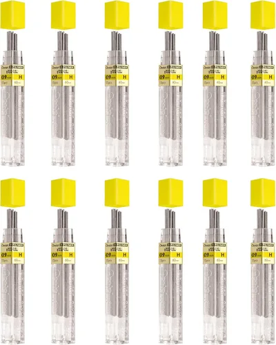 Miniatura 8 de Pentel Hi-Polymer Super Minas de repuesto, Gris