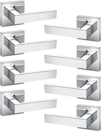 Miniatura 113 de KNOBWELL - Juego de cerradura con 1 picaporte resistente para puertas de una cara, ideal para puertas interiores reversibles, 0.93 libras