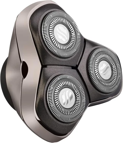 Skull Shaver Forte PRO - Cuchilla de repuesto de 3 cabezales - Acero inoxidable hipoalergénico - Afeitado más rápido - Flexibilidad de contorno -
