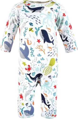 Miniatura 4 de Touched by Nature baby-boys Organic Cotton Coveralls
