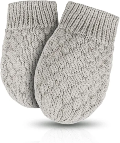Miniatura 54 de Guantes de punto para bebés, niños y niñas, guantes de invierno para recién nacidos, guantes de 0 a 3 años