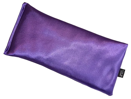 Miniatura 6 de Almohadilla de Seda para Ojos con aroma a lavanda - Almohadillas para Ojos con Aromaterapia - Perfectas para Meditación y Relajación (Amatista)