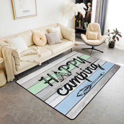 Miniatura 34 de Erosebridal American Flag Area Rugs 3x5 for Bedside Kitchen Army Green Camo Washable Rug Bear Claw Hunting Theme Decorative Accent Rug Camoflage