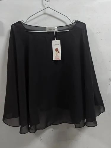 Miniatura 2 de Capas para mujer, chal de gasa casual, capa transparente, chal y envoltura, poncho