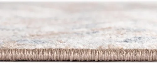 Miniatura 6 de Unique Loom Oxford Collection - Alfombra Sheldonian (5 x 8 pies, ovalada, beige y azul marino)