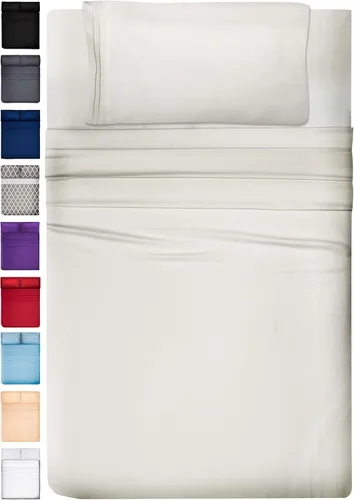Miniatura 72 de DREAMCARE Juego de sábanas California King, 6 piezas, sábanas refrescantes para cama, sábanas Cal King de hasta 21 pulgadas de profundidad, 02